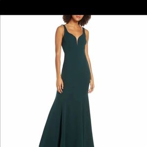 Lulus Size Large Aperitif Crepe Mermaid Gown